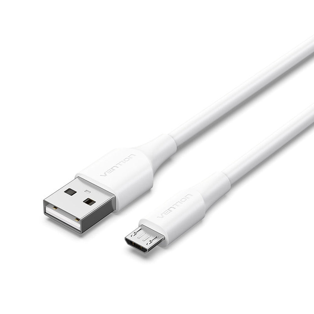 VENTION - USB 2.0 A Macho a Micro-B Macho 2A Cable 1M Blanco