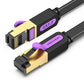 Vention - Cable Ethernet Cat7 de 30 pies, cable plano FTP de alta velocidad Cat7 con conectores RJ45 chapados en oro, cable LAN para router, móodo, PC, portátil 10 m