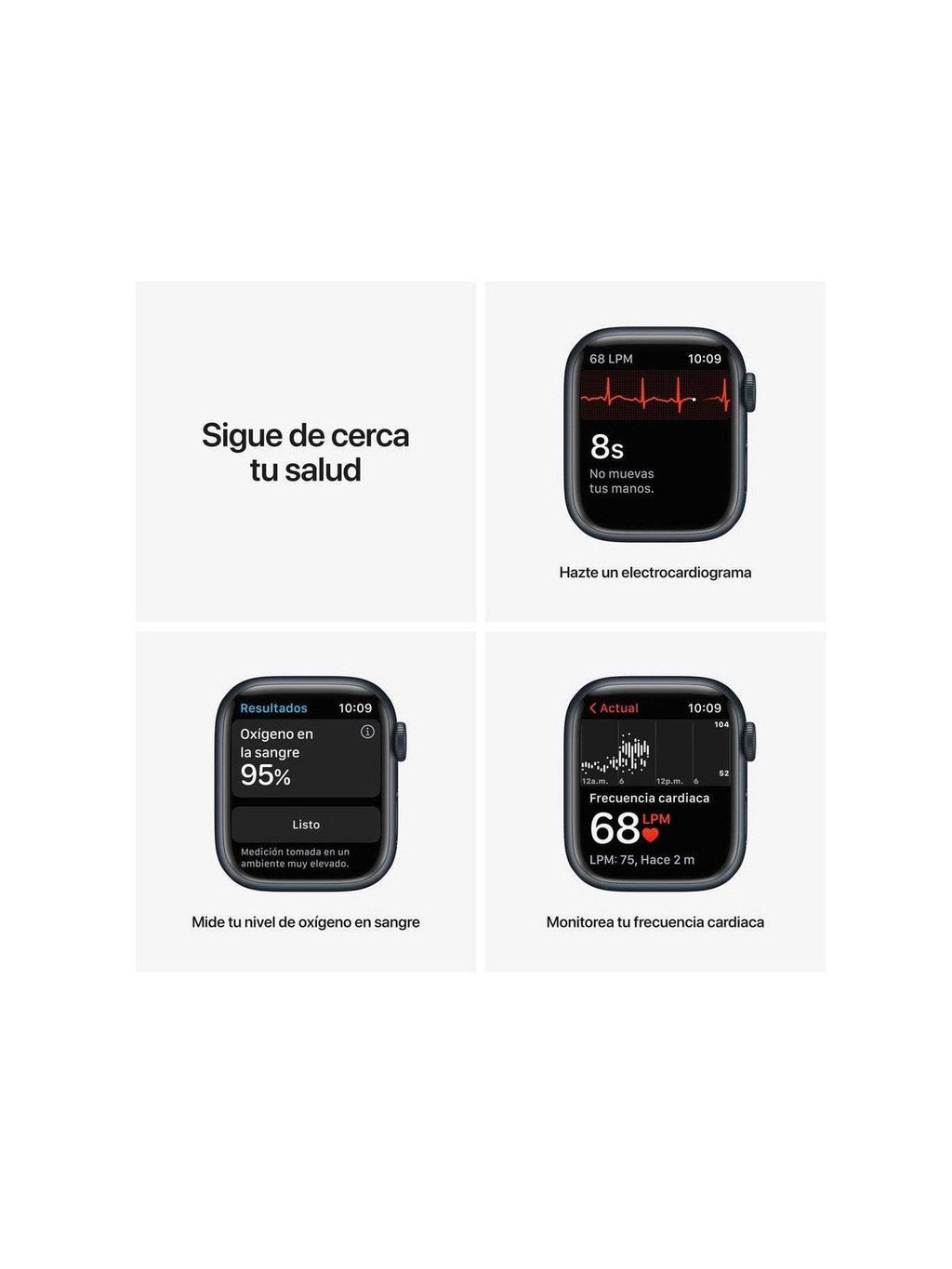 Reloj inteligente Apple Watch SE 44mm - Gris Espacial Reacondicionado Excelente