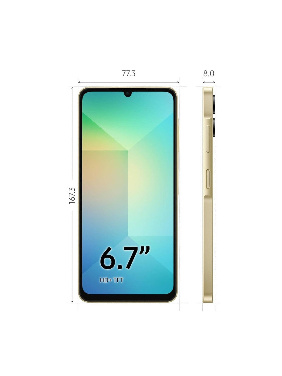 Celular Samsung Galaxy A06 64GB/4GB Ram -Dorado