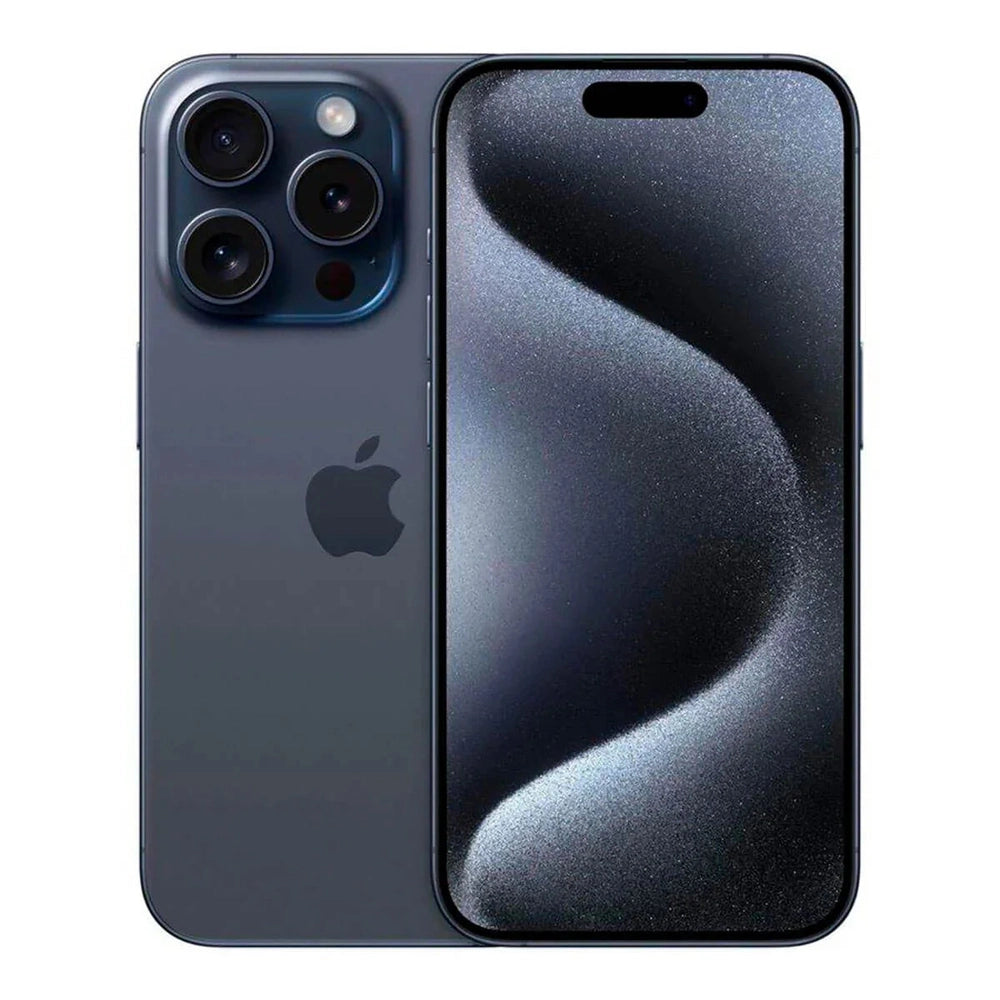 Celular iPhone 15 Pro Max 256GB Reacondicionado - Titanio Azul (Sim Virtual)