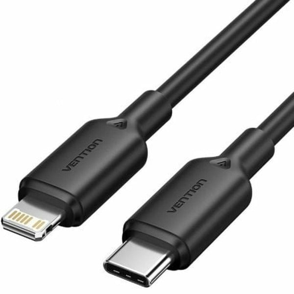 Vention Cable USB-C Macho a Lightning 3A 2m Negro