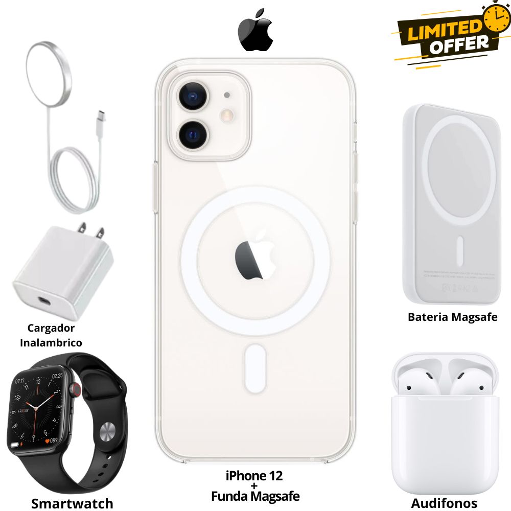 Apple iPhone 12 (64 GB) - Blanco