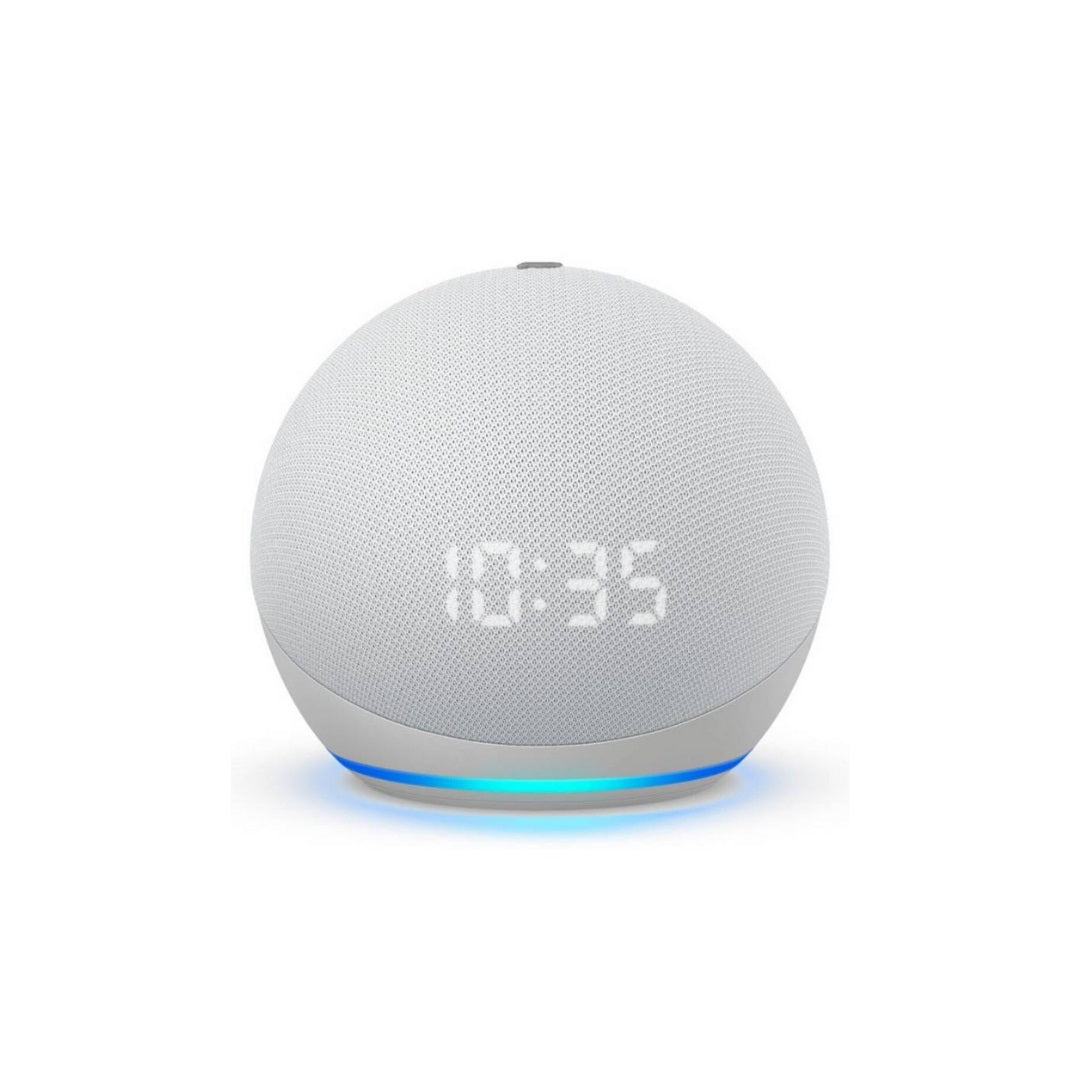 Alexa Echo Dot 4ta Generacion Con Reloj-Bocina Inteligente
